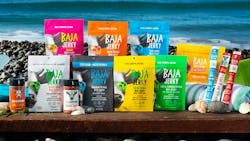 The Baja Veda umbrella brand is now marketing an expanded lineup of jerky, seasonings, dried mangos and deef sticks. Additional products are expected to join the Baja Vida family later this year. The Baja Veda umbrella brand is now marketing an expanded lineup of jerky, seasonings, dried mangos and deef sticks. Additional products are expected to join the Baja Vida family later this year.