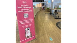 Compass Group Canada will be deploying guest signs promoting Foodback at a participating dining locations Compass Group Canada will be deploying guest signs promoting Foodback at a participating dining locations