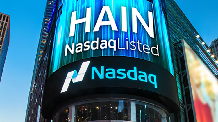 Hain Nasdaq Board Times Square