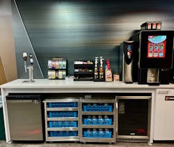 Cold brew coffee and Kombucha tea are popular with Pot O’ Gold’s Seattle clientele. Cold brew coffee and Kombucha tea are popular with Pot O’ Gold’s Seattle clientele.