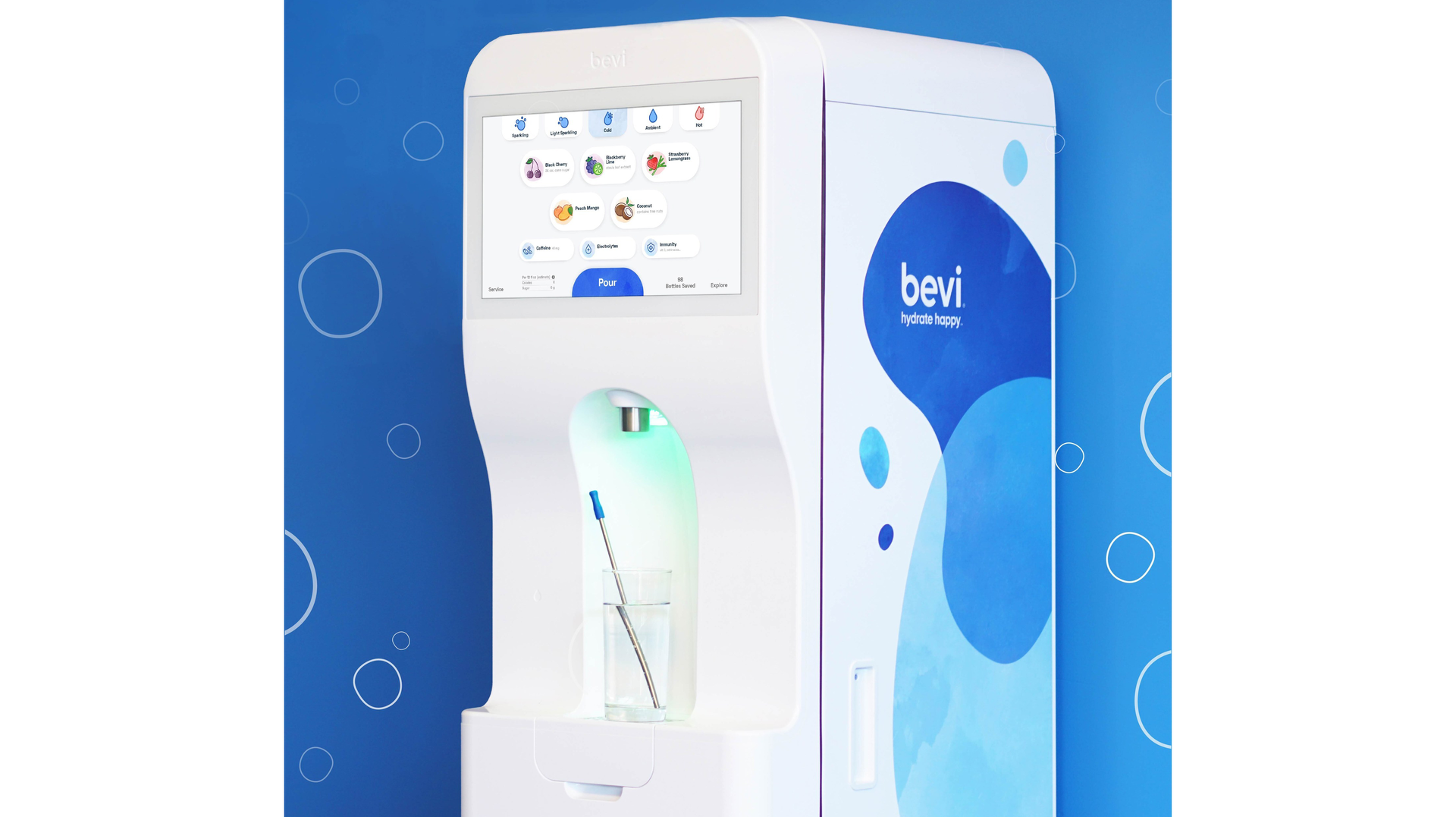 Bevi offers enhanced water machine for commercial locations Vending