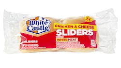 White Castle Chicken and Cheese Slider