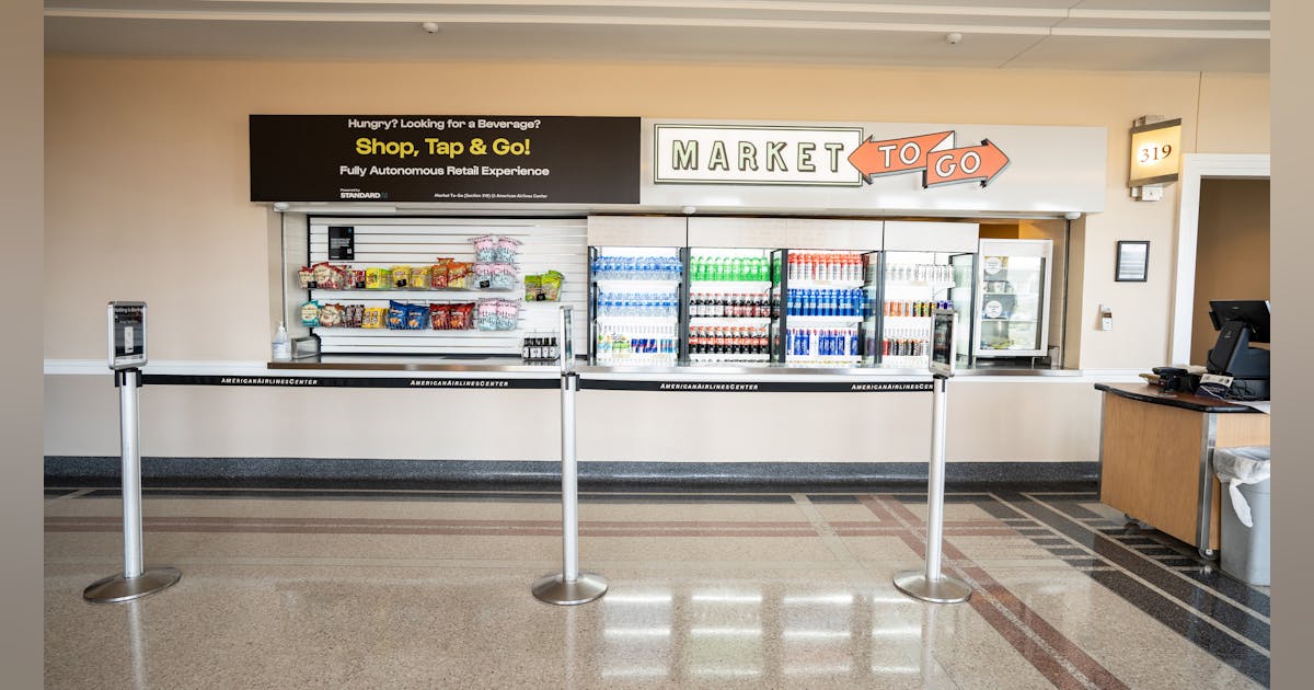 Dallas arena opens autonomous, AI-powered food and beverage markets with  frictionless, mobile ordering