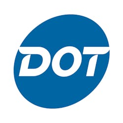 Dot Official Logo Blue Nor
