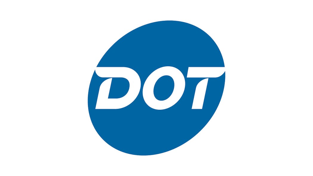 Dot Official Logo Blue Nor