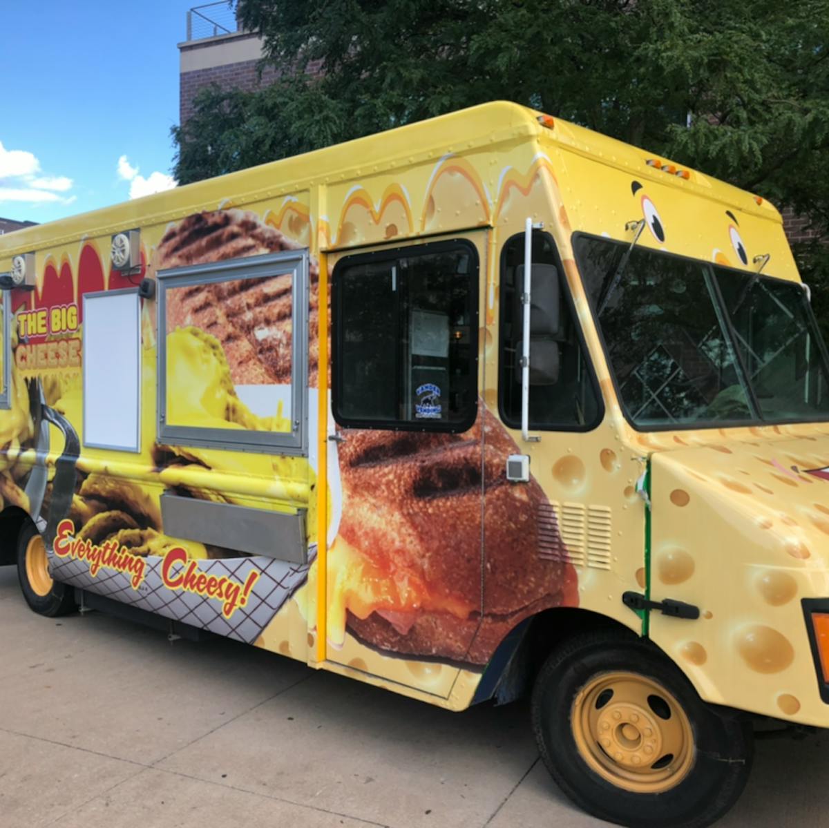 Vander Vending&rsquo;s Big Cheese-branded food truck.