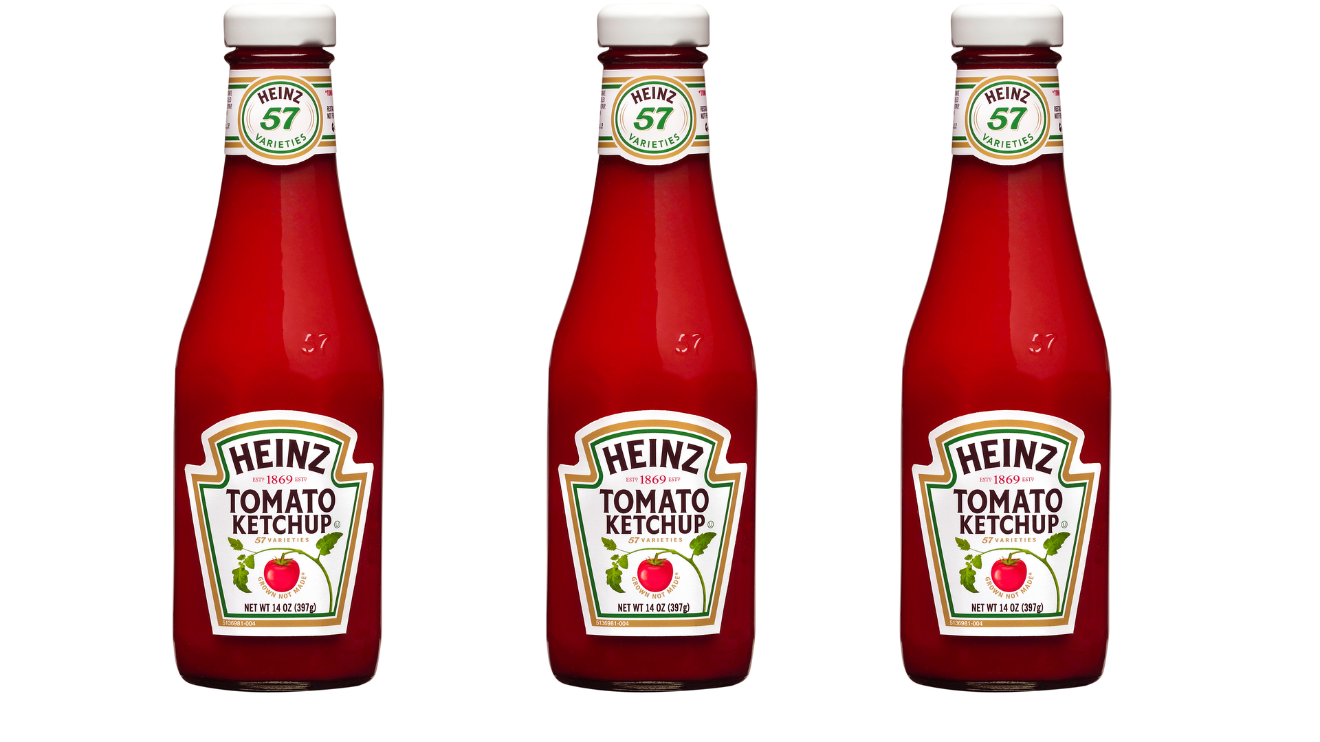 Heinz Glass Ketchup Bottle 6515