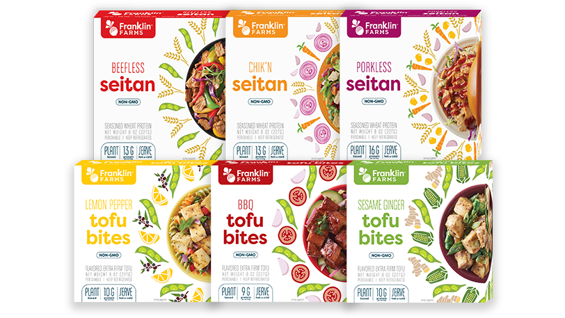 Seitan And Tofu Bites