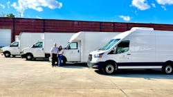 Linda Suldaña and Dave Carroll have built their business to a seven-route fleet by staying true to their mission to bring joy to the workplace. Linda Suldaña and Dave Carroll have built their business to a seven-route fleet by staying true to their mission to bring joy to the workplace.