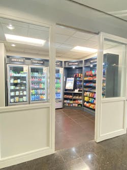 Upscale NorthPark Market creates an oasis where employees congregate for meals. Upscale NorthPark Market creates an oasis where employees congregate for meals.