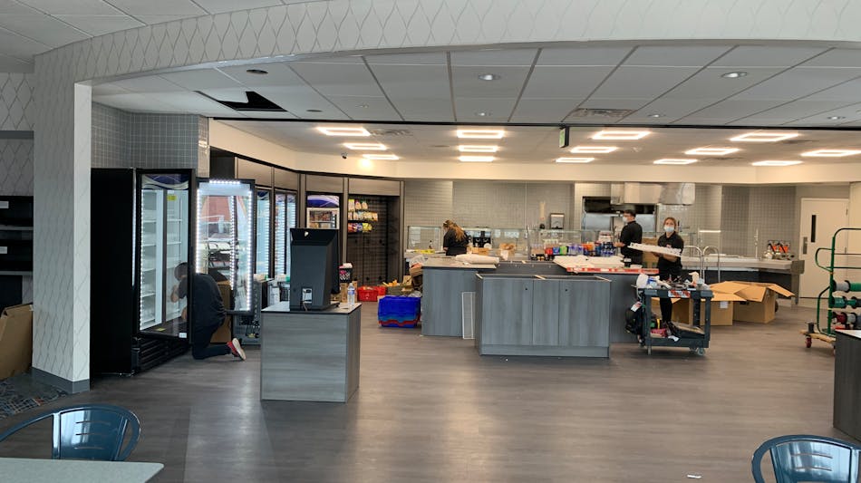 Once Bach&apos;s plan and design is approved, the SVS team transforms the cafeteria space into a welcoming, custom-designed self-service micro market.