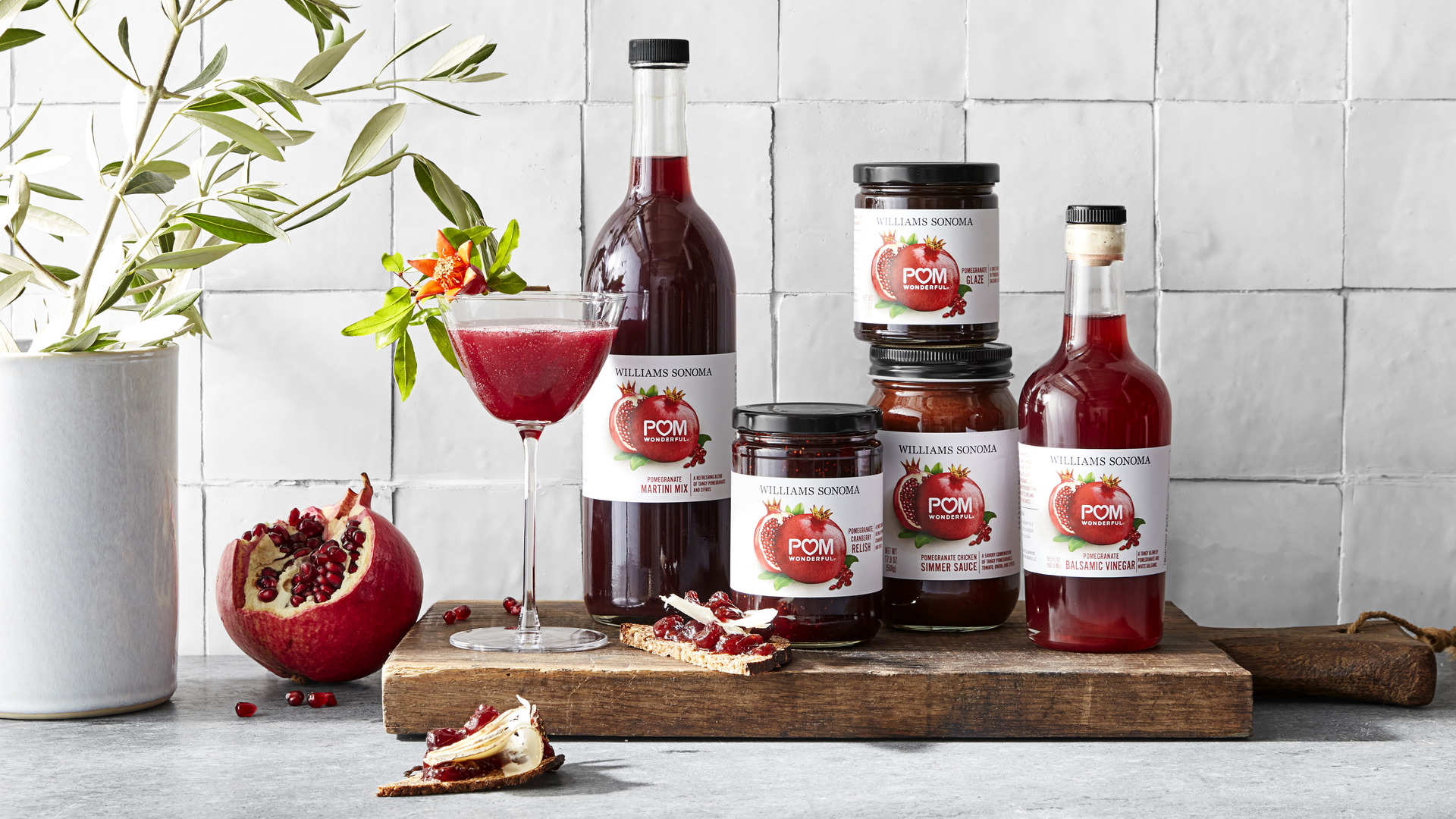 Pom Wonderful And Williams Sonoma Product Line 3