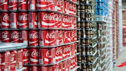 Coca Cola Cans Stacked High 6359774c25ea2