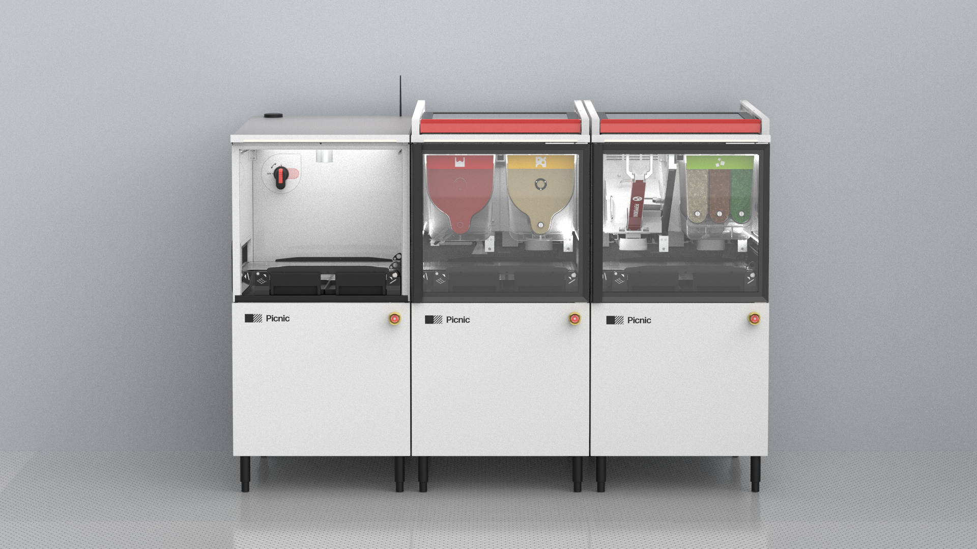 Picnic Pizza Station The Works 6377bcd0866b8