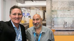 Neil Swindale of Coolbreakrooms and Steve Silha of Vivreau Neil Swindale of Coolbreakrooms and Steve Silha of Vivreau