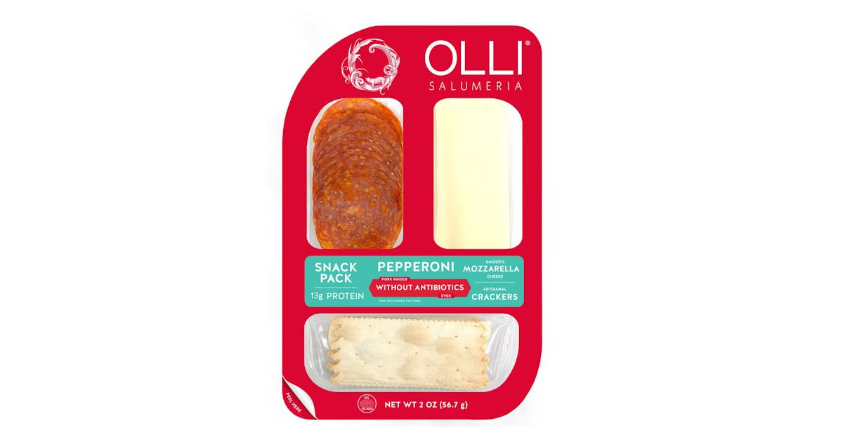 Olli Salumeria Pepperoni & Mozzarella Snack Pack | Vending Market Watch