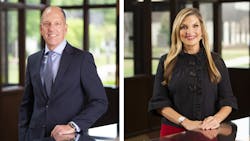 (left) Rod Hogan, senior vice president of new platform development; (right) Holly Baumgart, vice president of new platform development (left) Rod Hogan, senior vice president of new platform development; (right) Holly Baumgart, vice president of new platform development