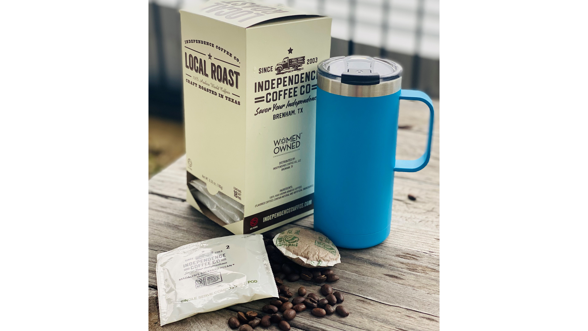 Indie Pod Ebw Box And Blue Mug