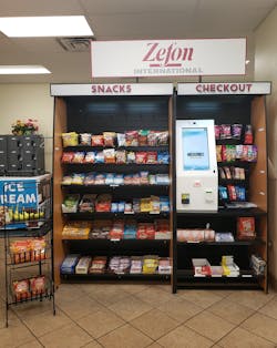 DAC opened its first micro market pictured here in 2018 at Zefon International.