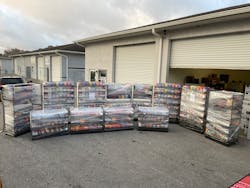 Prefilled racks for DAC’s installation of nine micro markets at E-ONE, a fire truck manufacturer. Prefilled racks for DAC’s installation of nine micro markets at E-ONE, a fire truck manufacturer.