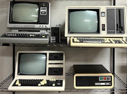 Vintage TRS-80 Model 1 (circa 1978). Mark Kronenberg wrote the first version of CompuVend’s software on this computer. Vintage TRS-80 Model 1 (circa 1978). Mark Kronenberg wrote the first version of CompuVend’s software on this computer.