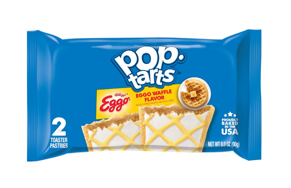 Kelloggs Pop Tarts Eggo Waffle Flavor