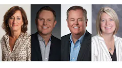 From left to right: Gail Hollander, Chief Marketing Officer; Robert Crane, Senior Vice President, Head of Sales and Sales Commercialization; Tim Wayne, Senior Vice President and General Manager, Away From Home, Canada and International; and Angie Burick, Senior Vice President, Finance and Controller.
