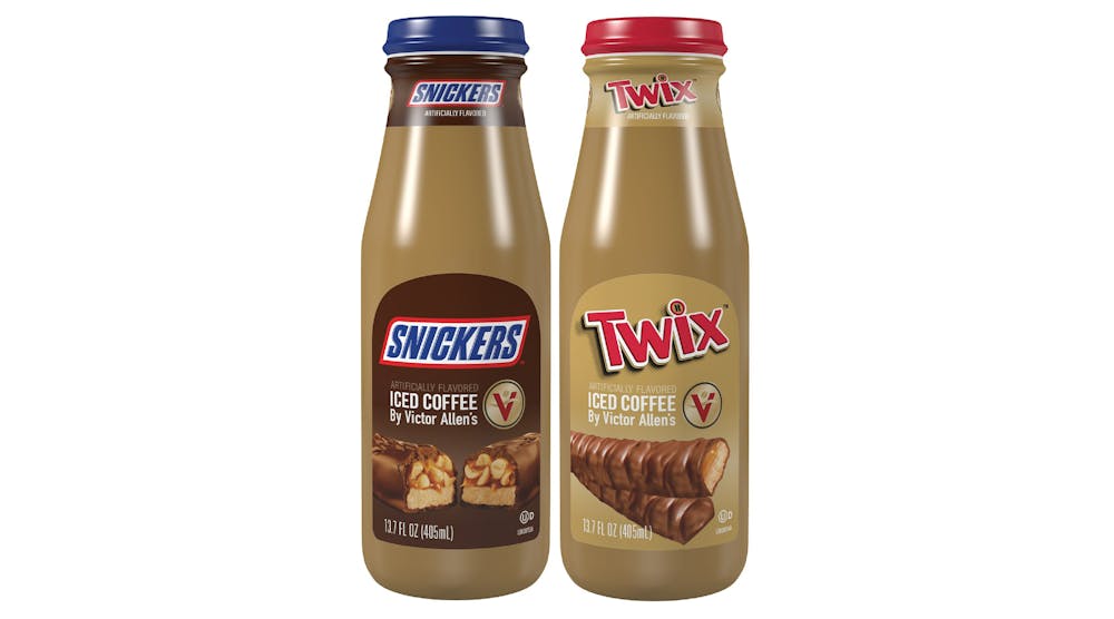 Victor Allen Snickers Twix Iced Coffee