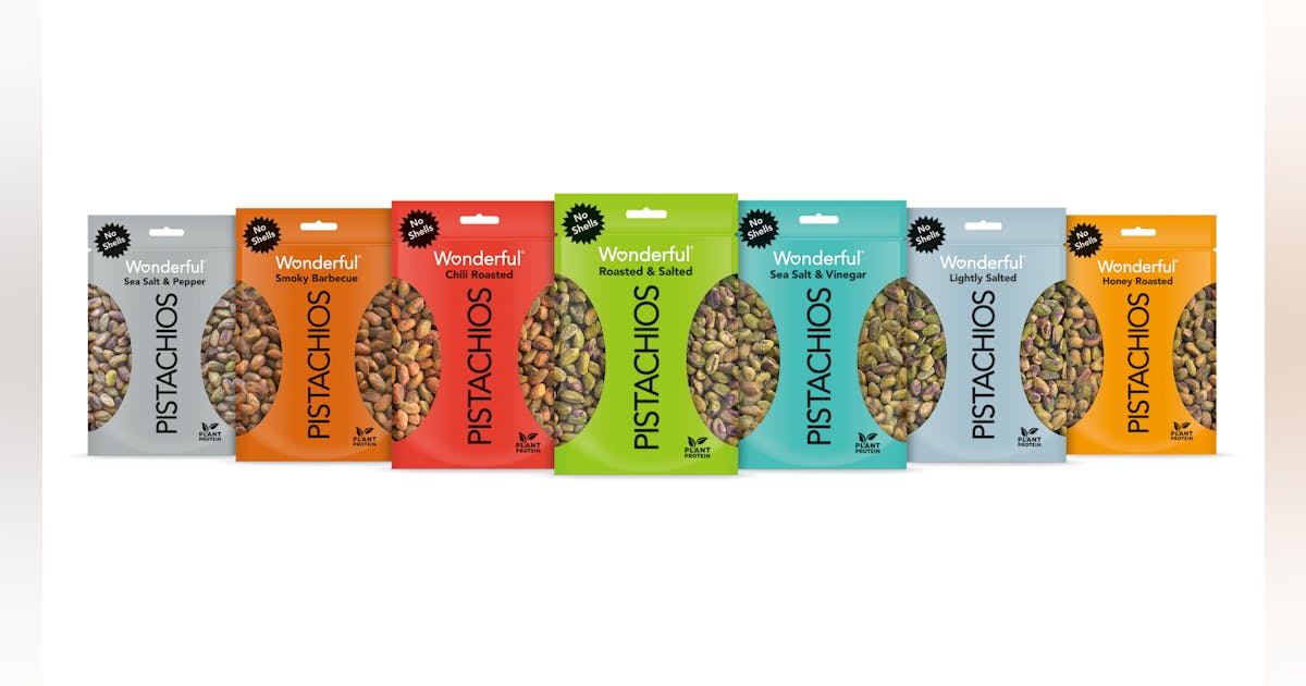 Wonderful Pistachios adds new Sea Salt & Pepper flavor to its No Shells ...