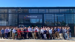 The opening of the new corporate headquarters was celebrated with a ribbon cutting on April 17, 2023, with the Chattanooga Chamber and Five Star employees. The opening of the new corporate headquarters was celebrated with a ribbon cutting on April 17, 2023, with the Chattanooga Chamber and Five Star employees.