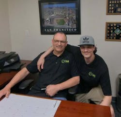 Father-son duo, account and sales manager, Kurtis, and route driver, Krieg, embody the family spirit upon which C&S Vending was built. Father-son duo, account and sales manager, Kurtis, and route driver, Krieg, embody the family spirit upon which C&S Vending was built.