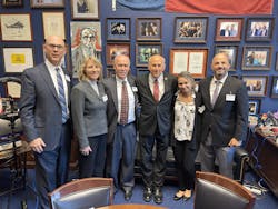Patrick and Jane Moran meet with legislative members at the 2021 NAMA Fly-In on Capitol Hill.