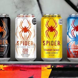 Golden Grail Beverages Spider Energy Drink