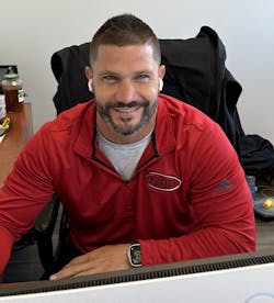 Jeremy Warman, Quality Vending's route supervisor. Jeremy Warman, Quality Vending's route supervisor.