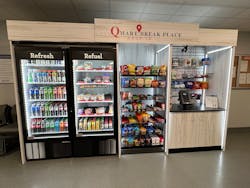 Quality Vending continues to expand its company-branded Qmart Break Place micro markets.