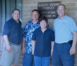 Carl Miceli and founders Don and JoBeth Miceli along with son-in-law Dean Prather outside their first dedicated warehouse. Carl Miceli and founders Don and JoBeth Miceli along with son-in-law Dean Prather outside their first dedicated warehouse.