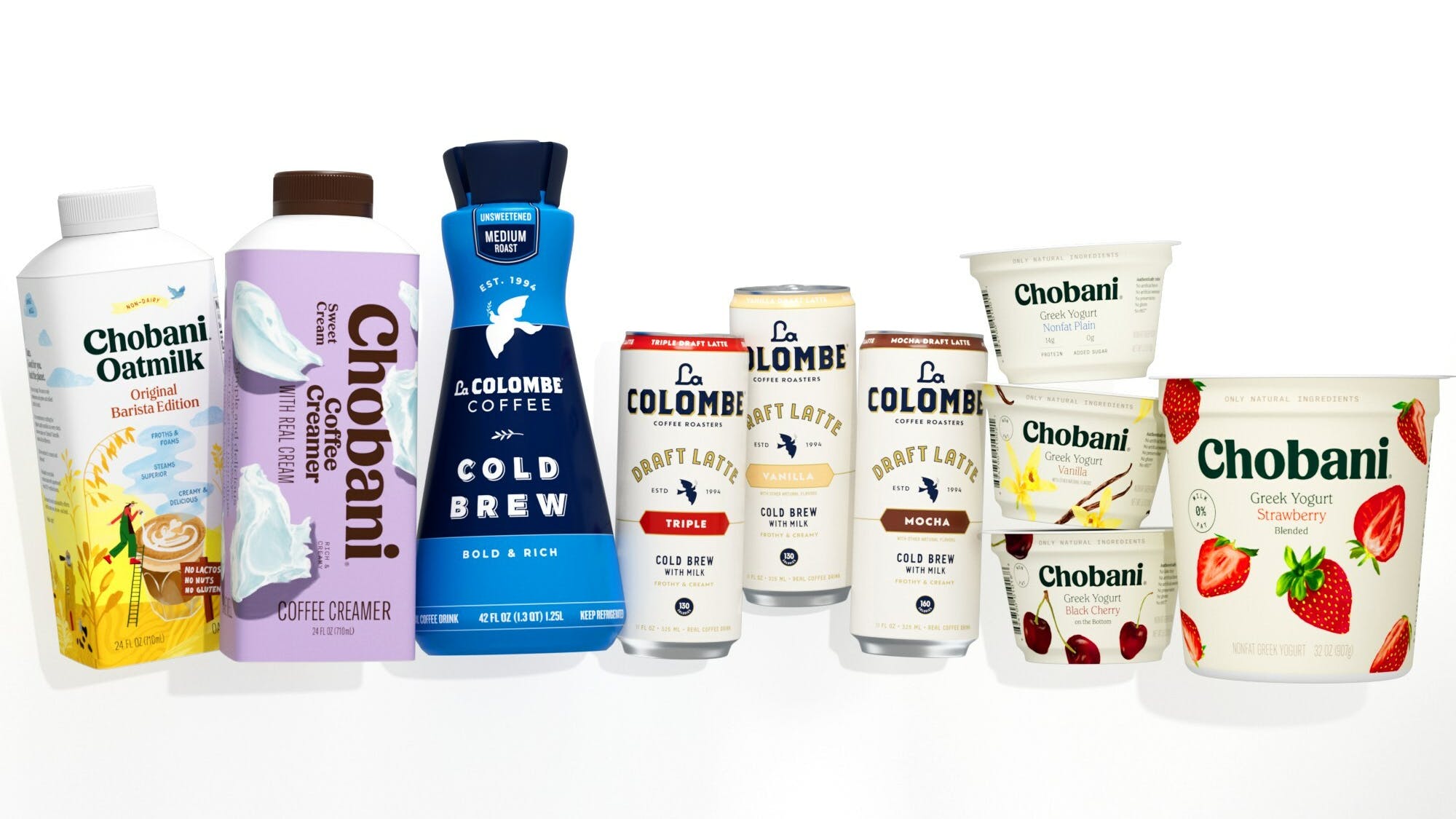 6580a3e082feec001e73e0c0 Chobani La Colombe Products
