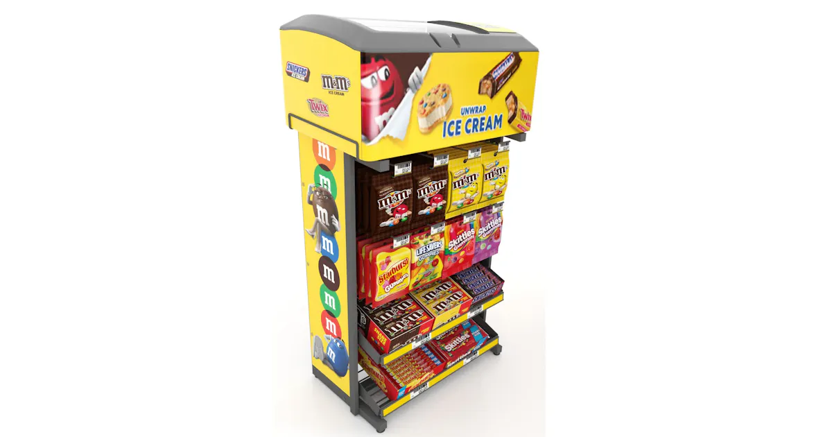 Mars Display In Store Mars Mixed Use Display | Vending Market Watch