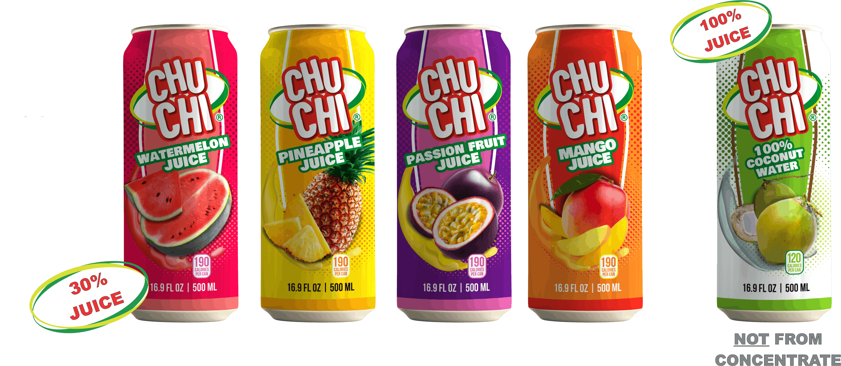 Push Beverages' new line of Chu-Chi juices
