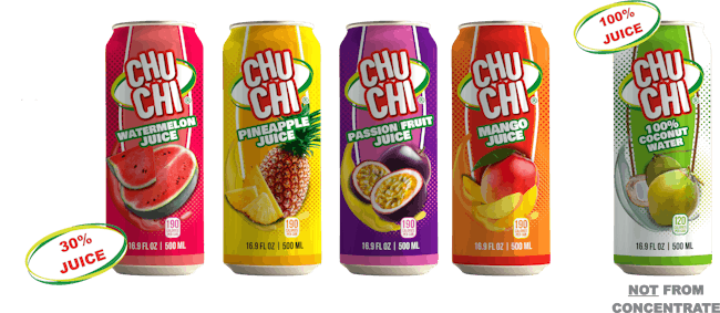 Push Beverages' new line of Chu-Chi juices