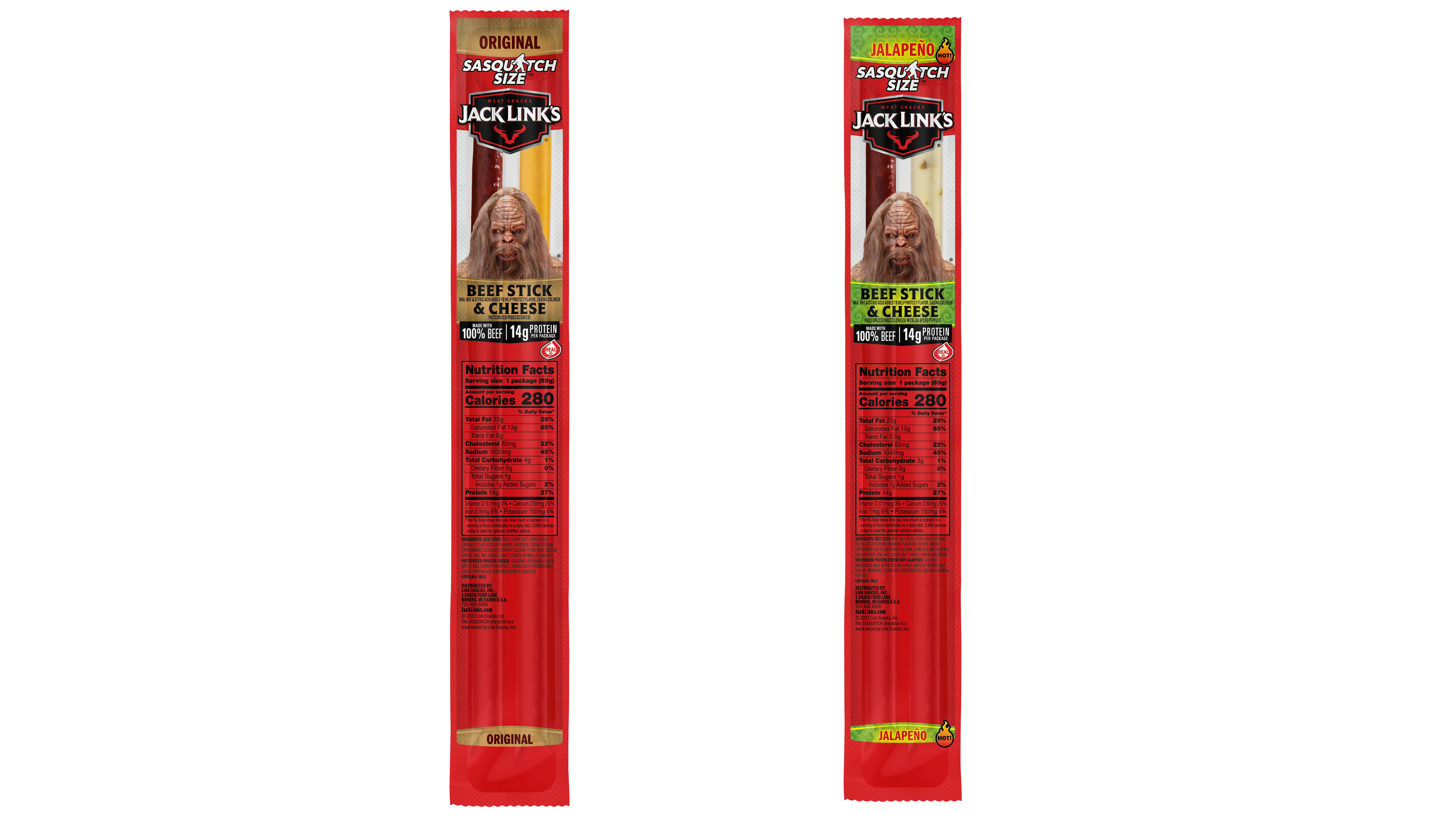 Sasquatch Size Jack Link&rsquo;s Beef & Cheese Combo