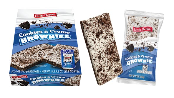 Little Debbie Cookies & Creme Browies