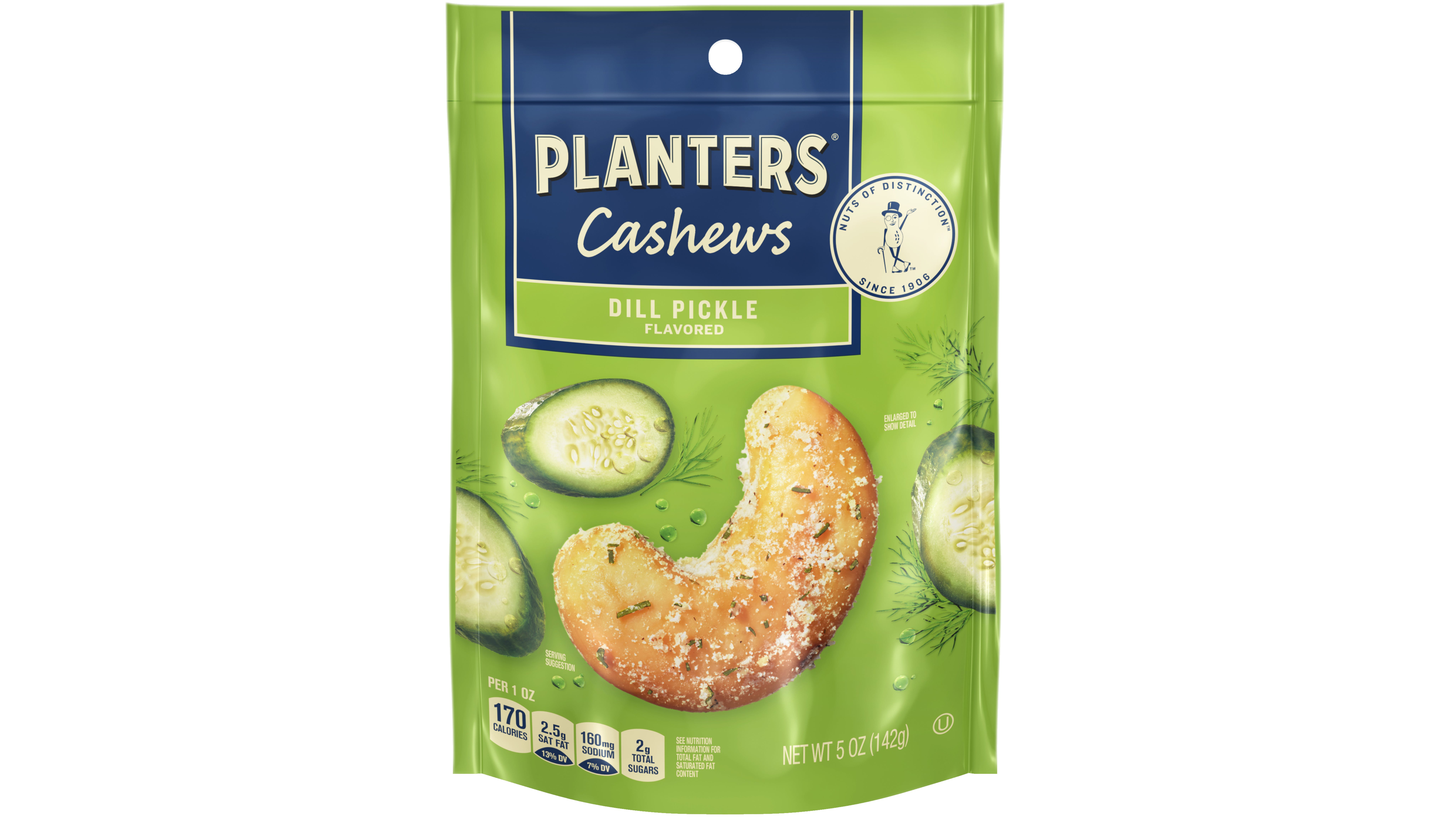 5oz PLANTERS Dill Pickle Cashews