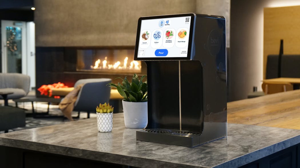 Bevi Black Countertop Smart Water Cooler Vending Market Watch
