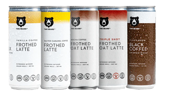 Two Bears Canned Coffee Beverage