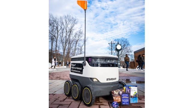 Starship Technologies celebrates five years of autonomous robot deliveries at George Mason University