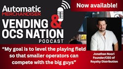 Vending &amp; OCS Nation Podcast: A paper supplier aims to help vending and OCS operators reduce costs