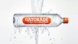 Gatorade launches new Gatorade Water, entering the bottled water category