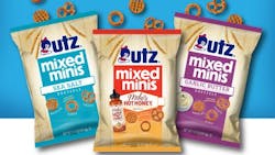 Utz unveils new mixed minis pretzels