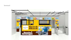 First Class Vending Las Vegas airport rendering First Class Vending Las Vegas airport rendering